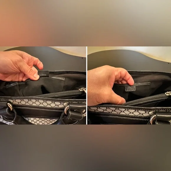 CELINE 80’S VINTAGE RETRO ICONIC COUTURE LUXURY AUTHENTIC RUNWAY MACADAM BAG - Picture 13 of 17